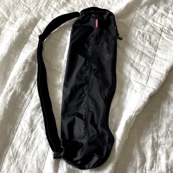 manduka Bags Manduka Yoga Mat Bag Black Mesh Poshmark